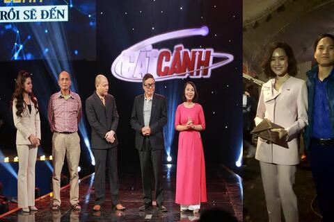 Ấn tượng từ Chương trình Cất Cánh VTV1 - THVN với tinh thần "Cứ đi rồi sẽ đến" với sự tham gia của cô giáo Trần Thị Thúy, GV trường THPT Đức Hợp