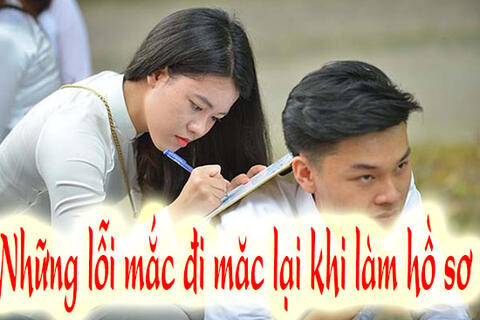 Chuẩn bị làm hồ sơ thi THPT Quốc Gia năm 2019