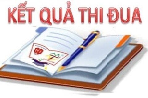 KẾT QUẢ THI ĐUA TỪNG TUẦN TRONG NĂM HỌC 2019-2020