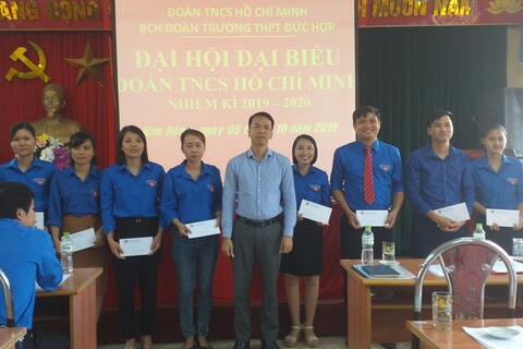 Đại hội Đại biểu Đoàn TNCS Hồ Chí Minh trường THPT Đức Hợp năm học 2019-2020 - Đại hội của sức trẻ và sáng tạo.