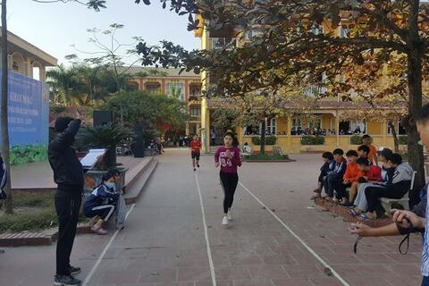 Hội khỏe Phù đổng năm 2019 trường THPT Đức Hợp - Ngày Hội thể thao của các em học sinh.