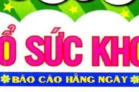 Sổ theo dõi sức khỏe học sinh hằng ngày