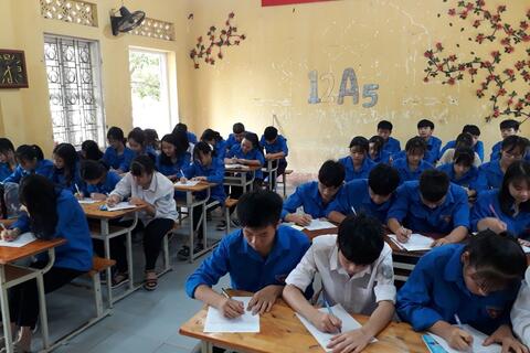 Đoàn trường tổ chức lớp Cảm tình đoàn cho Đoàn viên đợt tháng 5 năm 2020