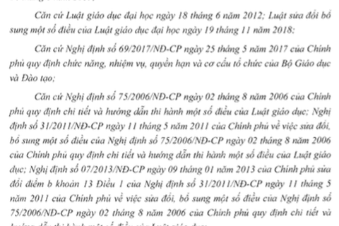 Từ kỳ thi Tốt nghiệp THPT năm 2020 thực hiện quy chế mới