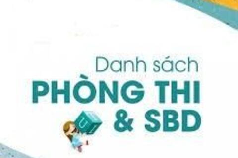 Danh sách phòng thi và lịch thi HK1 năm học 2020-2021