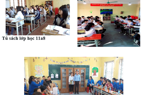Trường THPT Đức Hợp tiếp tục hưởng ứng tuần lễ học tập suốt đời năm 2020 với mô hình Tủ sách lớp học đã triển khai từ năm 2017