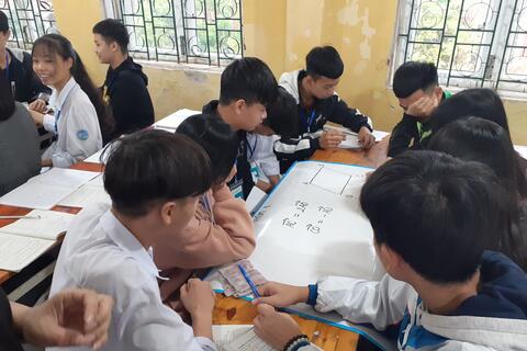 Tổ Toán - Tin sinh hoạt chuyên môn NCBHMH tháng 10/2020