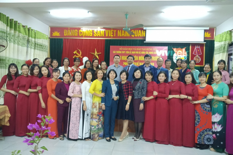 Tổ Ngoại Ngữ trường THPT Đức Hợp tham gia Sinh hoạt chuyên môn Cụm trường tháng 10/2020