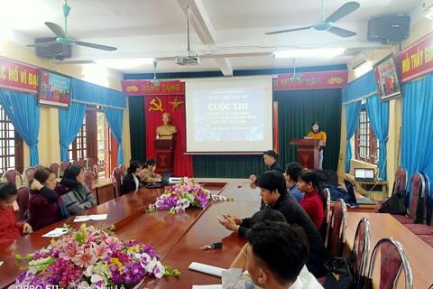 Trường THPT Đức Hợp tổ chức Cuộc thi KHKT dành cho học sinh THPT năm học 2020-2021