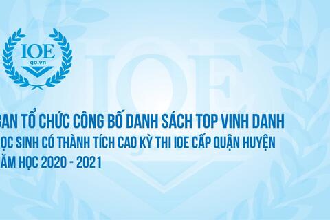 Trường THPT Đức Hợp có học sinh lọt Top 10 thí sinh IOE cấp huyện cao nhất cả nước