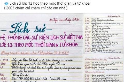 Bí kíp: Ôn tập Lịch Sử theo mốc thời gian dành cho 2k3!