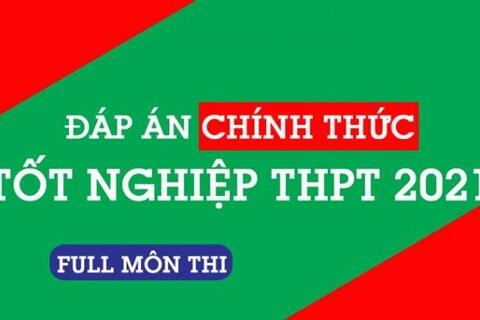 Bộ GD-ĐT công bố đáp án các môn trắc nghiệm