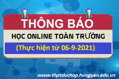 TKB Online từ 06-9-2021