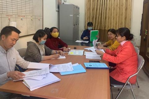 Tổ Ngoại Ngữ sinh hoạt CM BHMH tháng 11 năm 2021
