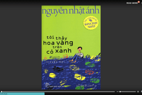 GIỚI THIỆU CUỐN SÁCH ĐIỆN TỬ ‘TÔI THẤY HOA VÀNG TRÊN CỎ XANH” TRÊN THƯ VIỆN TRỰC TUYẾN LẠC TRI THƯ QUÁN