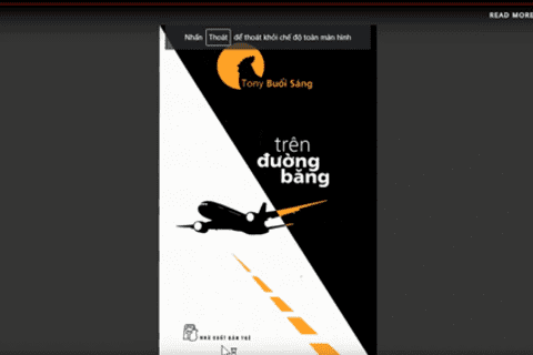 GIỚI THIỆU CUỐN SÁCH ĐIỆN TỬ ‘TRÊN ĐƯỜNG BĂNG” CỦA TONNY BUỔI SÁNG TRÊN THƯ VIỆN TRỰC TUYẾN LẠC TRI THƯ QUÁN