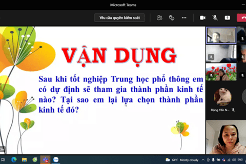 Tổ Sử - Địa - GDCD sinh hoạt CM BHMH tháng 12 năm 2021