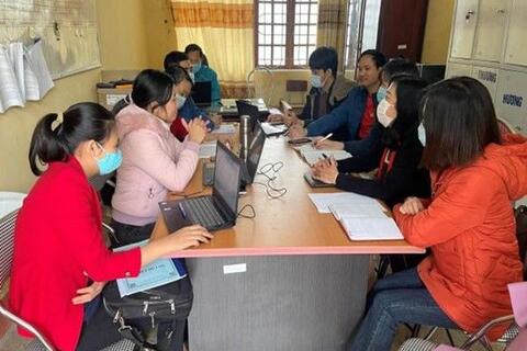 Tổ Lý-Hóa-CN sinh hoạt chuyên môn BHMH tháng 1 năm 2021 (môn Hóa Học)