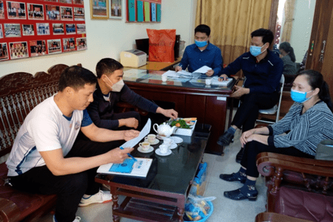 Tổ Sinh-TD-QPAN sinh hoạt CM BHMH tháng 01 năm 2022