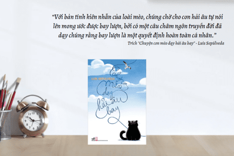 Giới thiệu cuốn sách "Chuyện con mèo dạy hải âu bay" - CLB Sách và Hành Động Trường THPT Đức Hợp