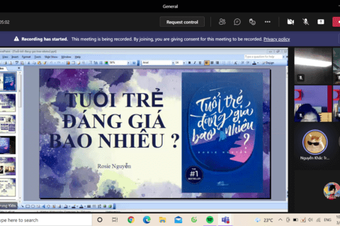GIỚI THIỆU CUỐN SÁCH ĐIỆN TỬ - TUỔI TRẺ ĐÁNG GIÁ BAO NHIÊU?