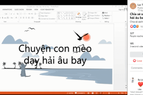 GIỚI THIỆU CUỐN SÁCH ĐIỆN TỬ - CHUYỆN CON MÈO DẠY HẢI ÂU BAY