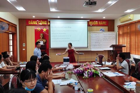 TRƯỜNG THPT ĐỨC HỢP TỔ CHỨC HỘI THẢO NGHIÊN CỨU VÀ ÁP DỤNG CHƯƠNG TRÌNH GDPT 2018 VÀO THỰC TIỄN NĂM HỌC 2022 – 2023