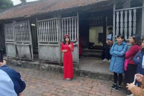 HỌC TẬP TRẢI NGHIỆM MÔN NGỮ VĂN QUA HÌNH THỨC  NGOẠI KHÓA VỚI CHỦ ĐỀ “NHÀ VĂN NAM CAO VÀ VÙNG ĐẤT LÝ NHÂN- HÀ NAM”