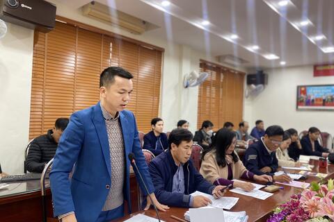 Chi bộ trường THPT Đức Hợp tổ chức hội nghị kiểm điểm tập thể, cá nhân năm 2022
