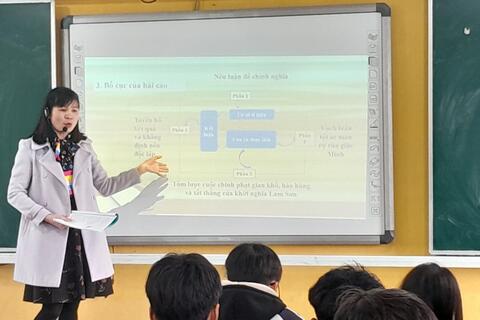 TỔ NGỮ VĂN SINH HOẠT CHUYÊN MÔN THEO HƯỚNG NGHIÊN CỨU BÀI HỌC MÔN HỌC THÁNG 1 NĂM 2023