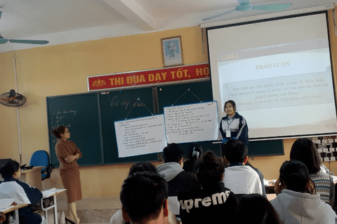 TỔ NGỮ VĂN SINH HOẠT CHUYÊN MÔN THEO HƯỚNG NGHIÊN CỨU BÀI HỌC MÔN HỌC THÁNG 2 NĂM 2023