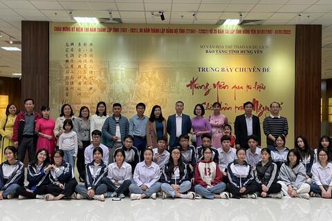 Trường THPT Đức Hợp tổ chức nhiều chương trình động viên dành cho thầy và trò trong công tác bồi dưỡng HSG cấp tỉnh năm học 2022-2023