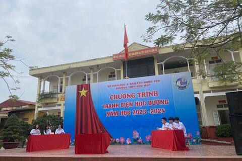 TRANH BIỆN HỌC ĐƯỜNG - VÒNG LOẠI TRẬN THỨ 2: "CHÚNG TÔI TIN RẰNG LỜI NÓI PHẢN ÁNH CON NGƯỜI BẠN"