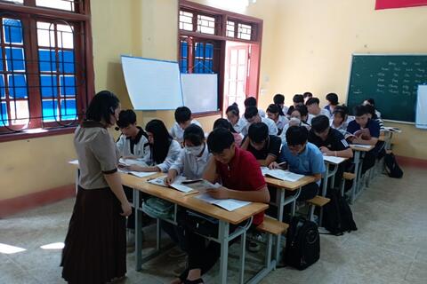 TỔ NGOẠI NGỮ SINH HOẠT TỔ, NHÓM CHUYÊN MÔN THEO HƯỚNG NGHIÊN CỨU BÀI HỌC, MÔN HỌC THÁNG 10 NĂM 2023