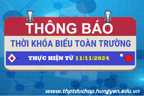 TKB TOÀN TRƯỜNG TỪ 11-11-2024