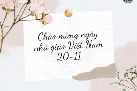 CHÚC MỪNG NGÀY NHÀ GIÁO VIỆT NAM 20-11 TỪ DỰ ÁN THẺ HỌC THÔNG MINH