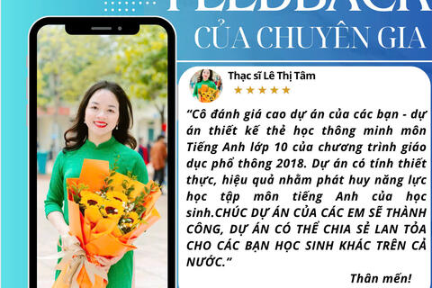 FEEDBACK CỦA CHUYÊN GIA VỚI DỰ ÁN THẺ HỌC THÔNG MINH