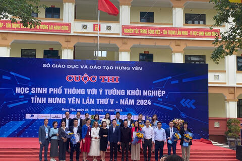 CUỘC THI HỌC SINH PHỔ THÔNG VỚI Ý TƯỞNG KHỞI NGHIỆP LẦN THỨ V - NĂM 2024: KHƠI DẬY SÁNG TẠO, CHẮP CÁNH ƯỚC MƠ