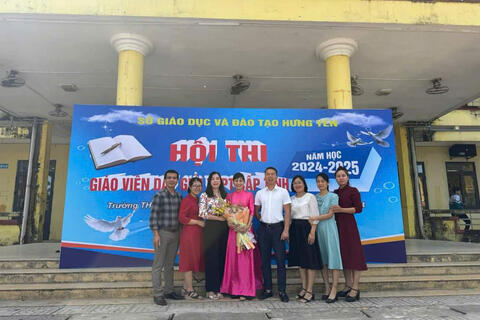 TRƯỜNG THPT ĐỨC HỢP CÓ 2/2 GIÁO VIÊN ĐẠT DANH HIỆU GIÁO VIÊN DẠY GIỎI CẤP TỈNH NĂM HỌC 2024-2025