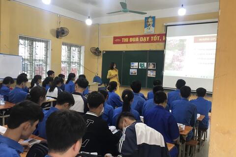 Trường THPT Đức Hợp phối hợp với Phòng GDTrH - GDTX, Sở GD - ĐT Hưng Yên tổ chức thành công Hội thi Giáo viên dạy giỏi cấp tỉnh THPT năm học 2022 - 2023.