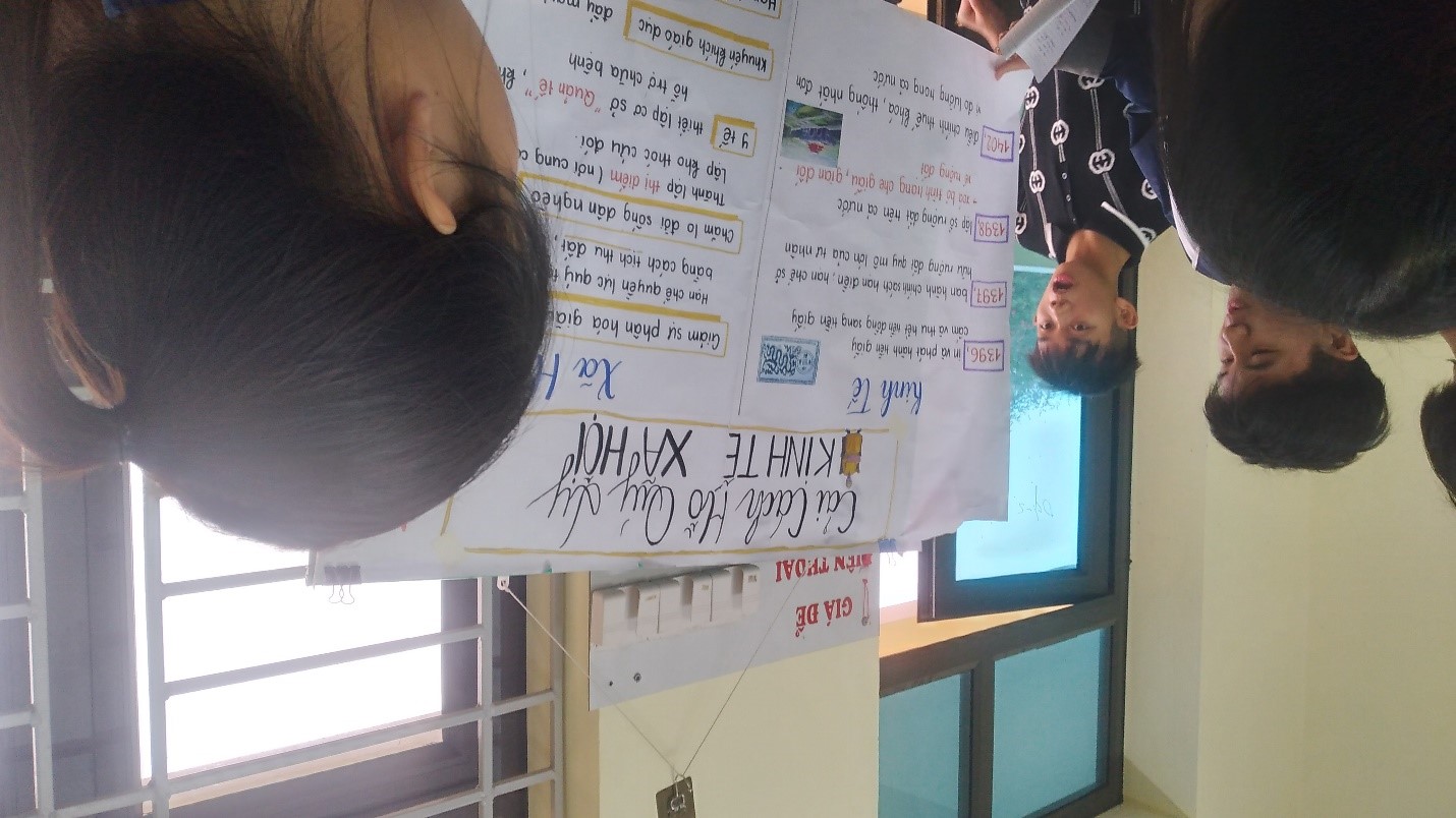 TỔ KHOA HỌC XÃ HỘI THỰC HIỆN TIẾT DẠY NCBHMH THÁNG 3/2025