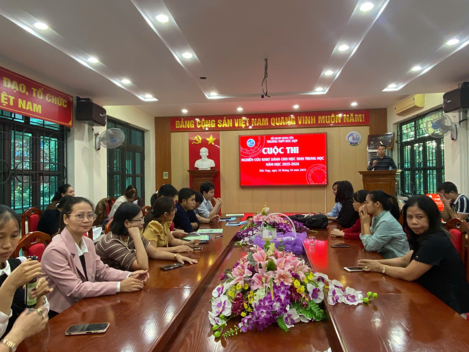 Học sinh trường THPT Đức Hợp chủ động sáng tạo, làm chủ tri thức khoa học