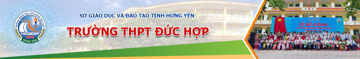 Cổng thông tin điện tử Trường THPT Đức Hợp